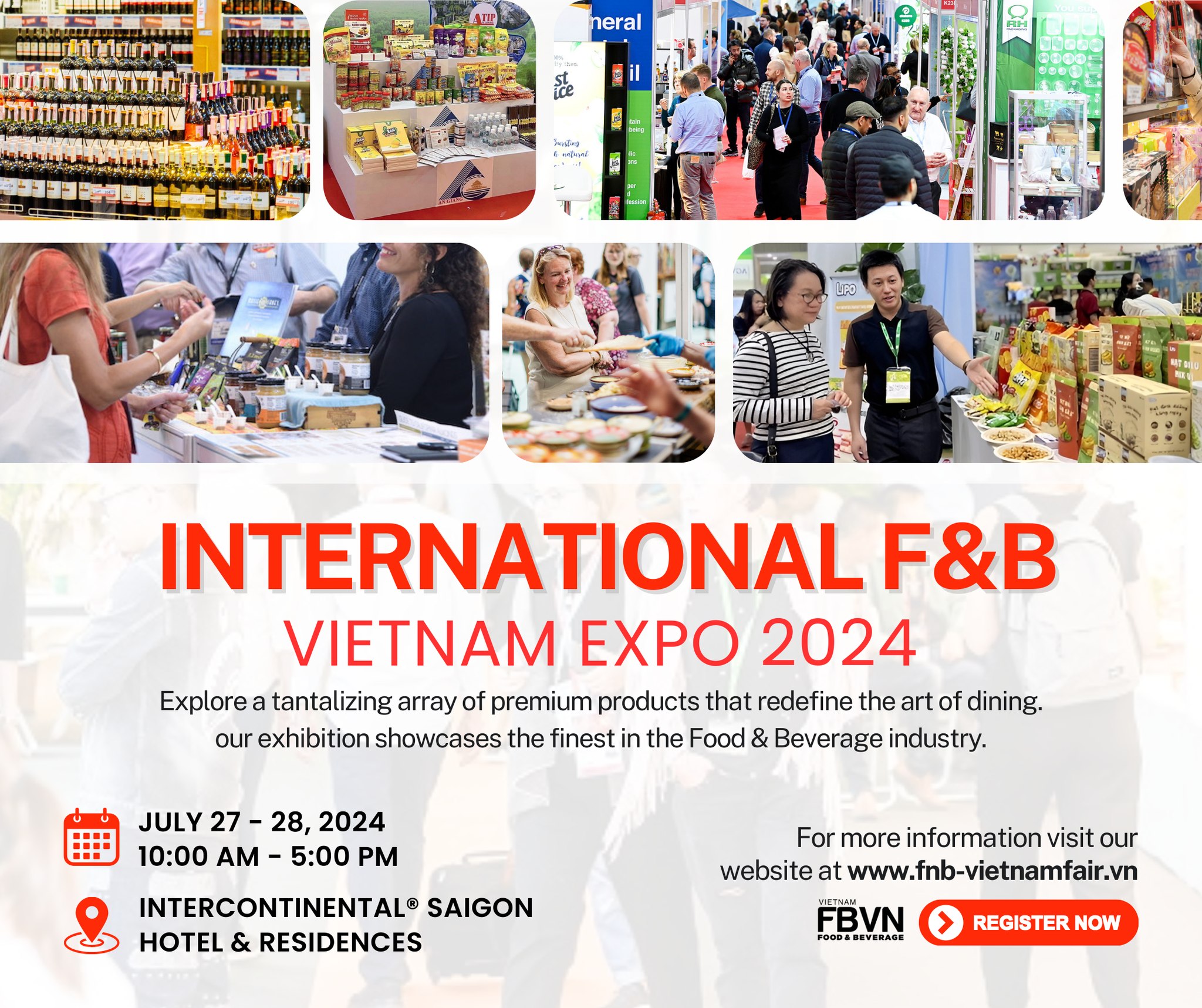 INTERNATIONAL F&B – VIETNAM EXPO 2024 